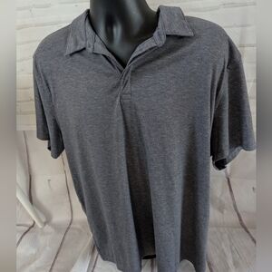 Men's Gray Polo Shirt